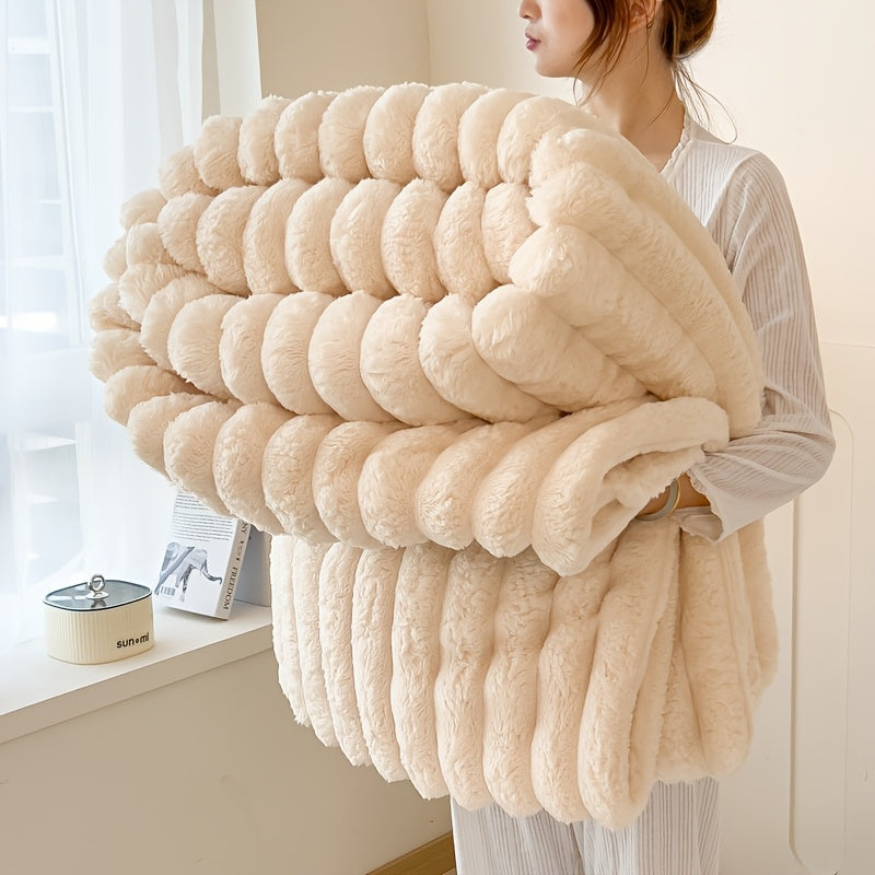 Warm and comfortable flannel drawstring blanket, soft and warm sofa blanket, Couch Blanket, Warm Blanket For Winter, Fleece Throw Blanket, Warm Blankets For Winter, Winter Blanket Warm High Quality, Blanket Thick, Plush Blanket Throw, Blanket