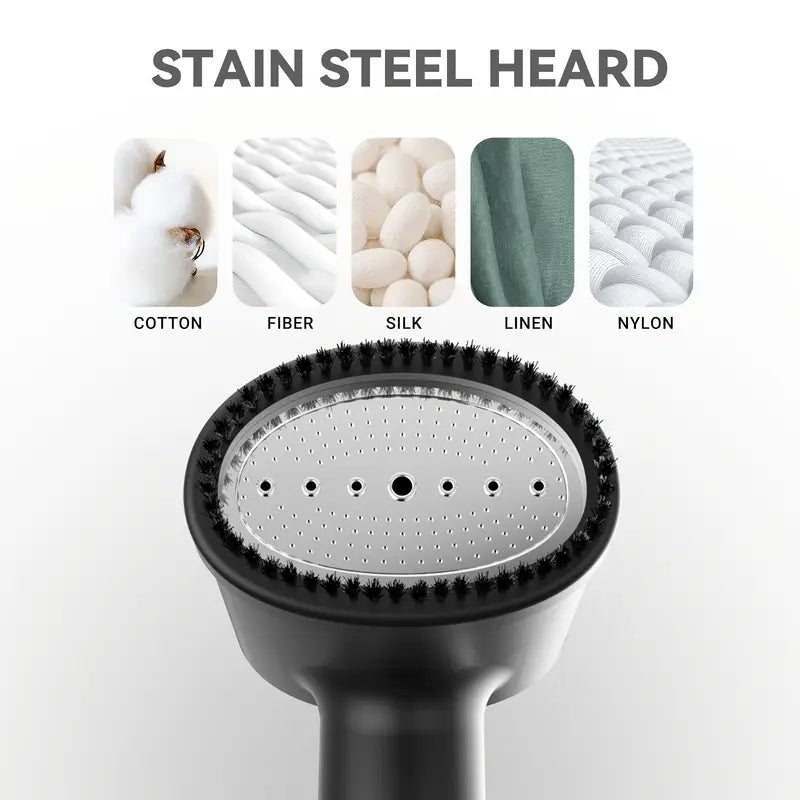 Handheld Hanging Ironing Machine, Portable For Home And Travel, 1100W High-power Clothing Wrinkle Removal Steam Engine, Stainless Steel Panel, 10.14oz Large Capacity Water Tank