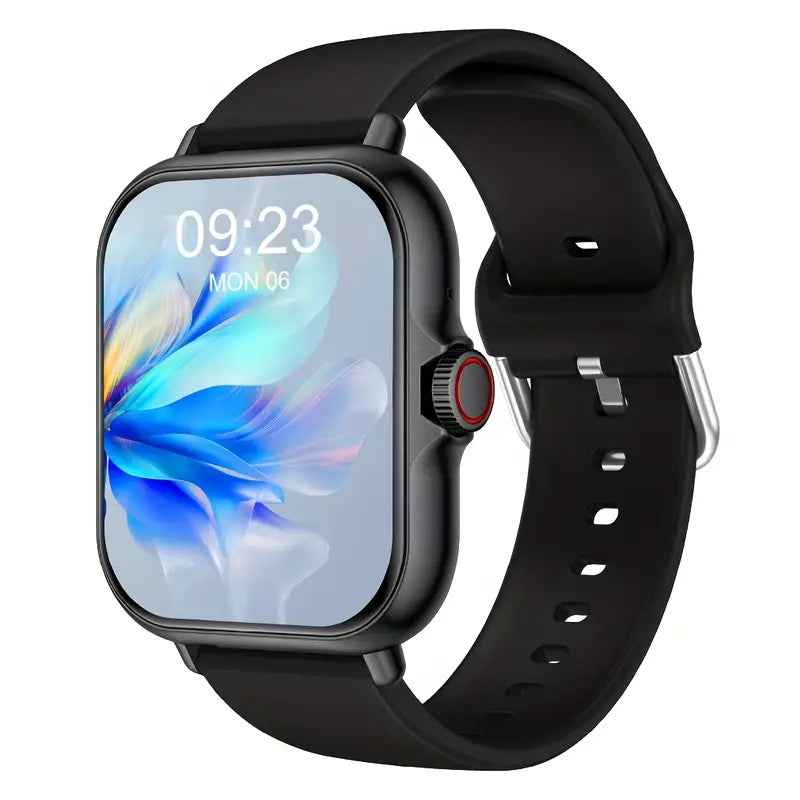 Multifunctional Sports Smart Watch, 1.83-inch Full Touch Screen Wireless Calling and Messages, Fitness Tracking Smart Watch with Multiple Sports Modes, Compatible with for Iphone and Android Phones