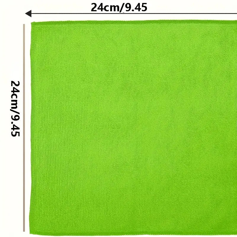 Microfiber Cleaning Cloth Pack - Durable & Absorbent, Multipurpose Towel for Home & Kitchen Use, Ideal for Living Room, Bedroom, Bathroom & Furniture, Effortlessly Removes Stains & Grease, Essential Cleaning Supplies Christmas holiday gifts